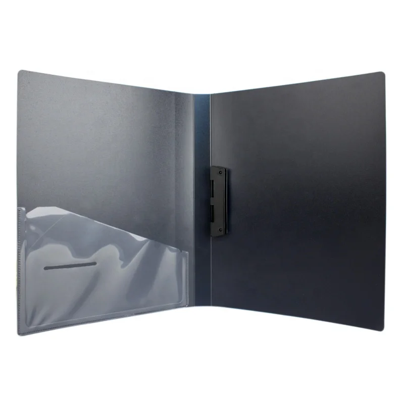 Fudek high quality organizer conference folder,pvc plastic stationare ring binder clip file folder,portfolio folder for business