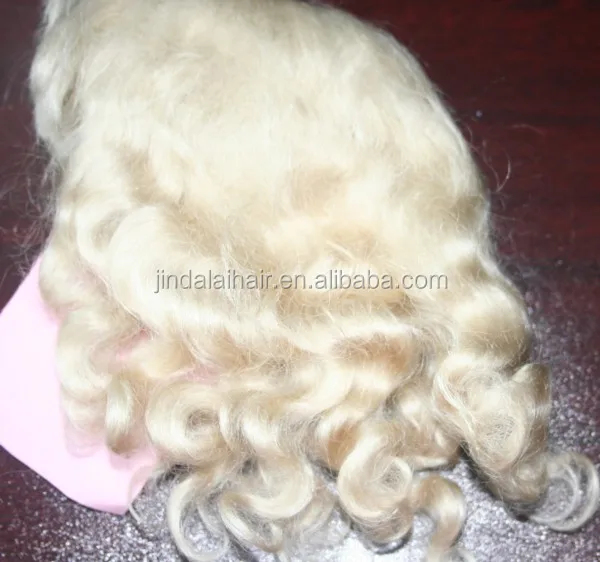 European Doll Hair Wigs for Cute American Babe Girls Wool Hair Material
