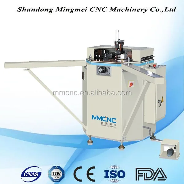 MMCNC press machine for aluminium/corner combining machine for aluminium frames profiles lzj-120
