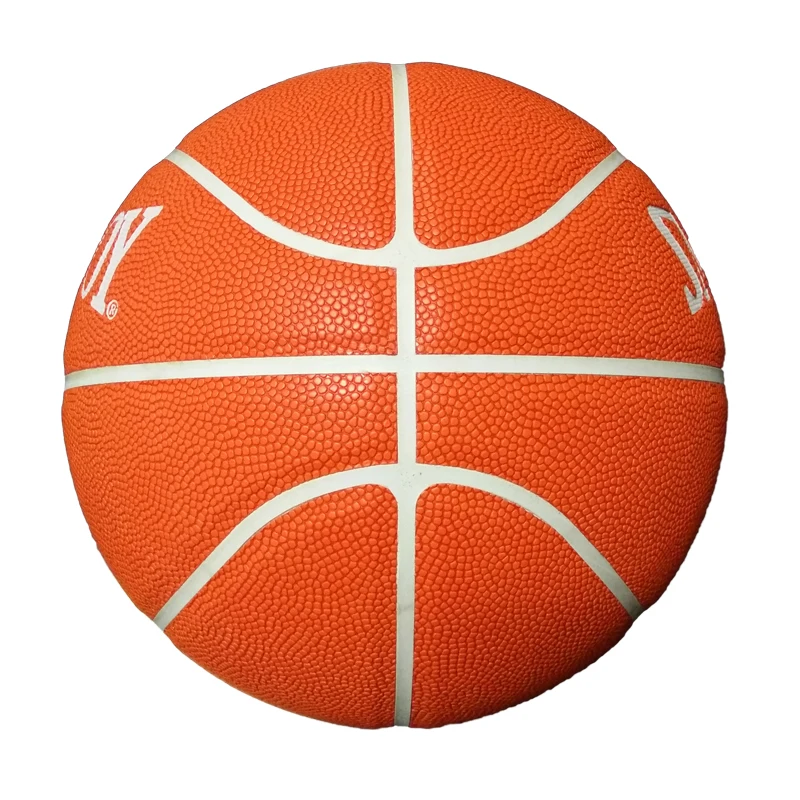 hot sales size7 PU material basketball orange with logo custom ball