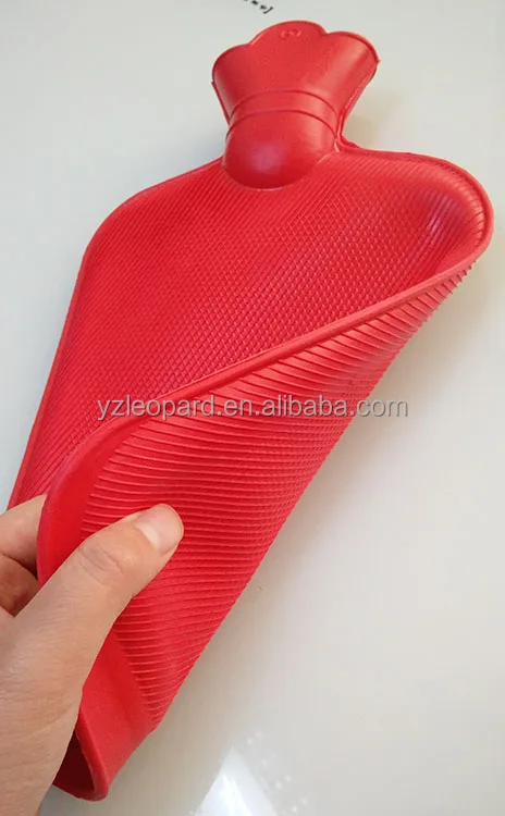 
Cheap but high quality wholesale 1800ml giant rubber hot water bottle warmer with plastic stopper 