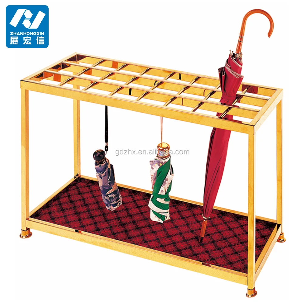 Декоративная металлическая подставка для зонта