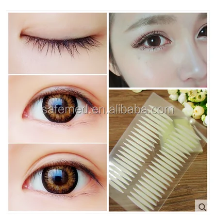 transparent double eyelid tape,Eyelid lift sticker, eyelid tape