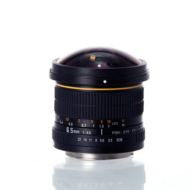 Kapkur camera lens fish-eye lenses 6.5mm f/3.5