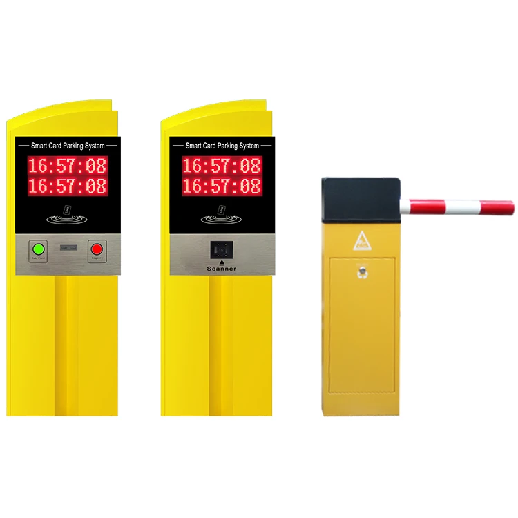 parking lot solutions card dispenser and ticket dispenser car parking system