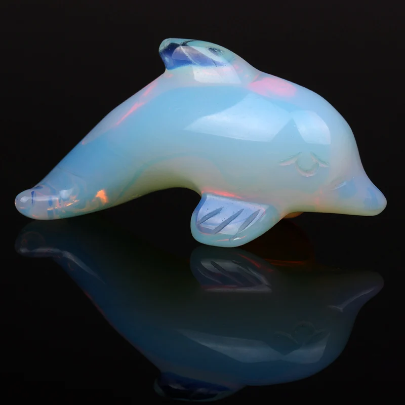Bulk Wholesale Gemstones Dolphin/Turtle/Maneki Neko/Elephant Bulk Figurines