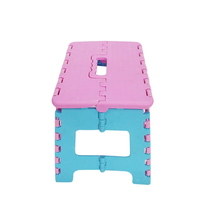 Factory Wholesale Outdoor Light Weight Plastic Folding Step Stool