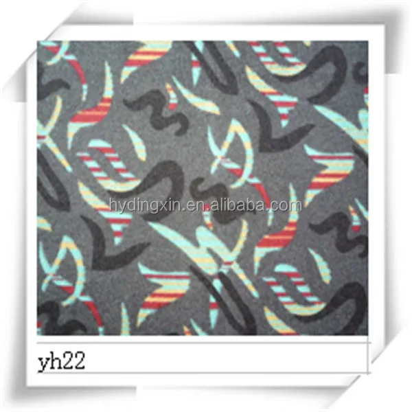 Colorful and lively print pattern fabric for car and sofa