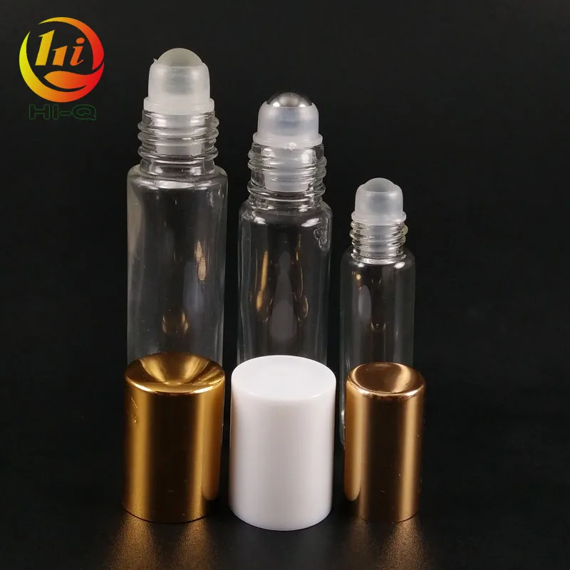 empty colorful 10 ml perfume essential oil 8 ml 5ml roller roll on bottle with stainless steel ball