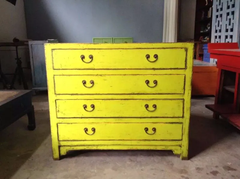 Wholesale Vintage Shabby Chic Reclaimed Home Furniture Used Wooden Storage Cabinet