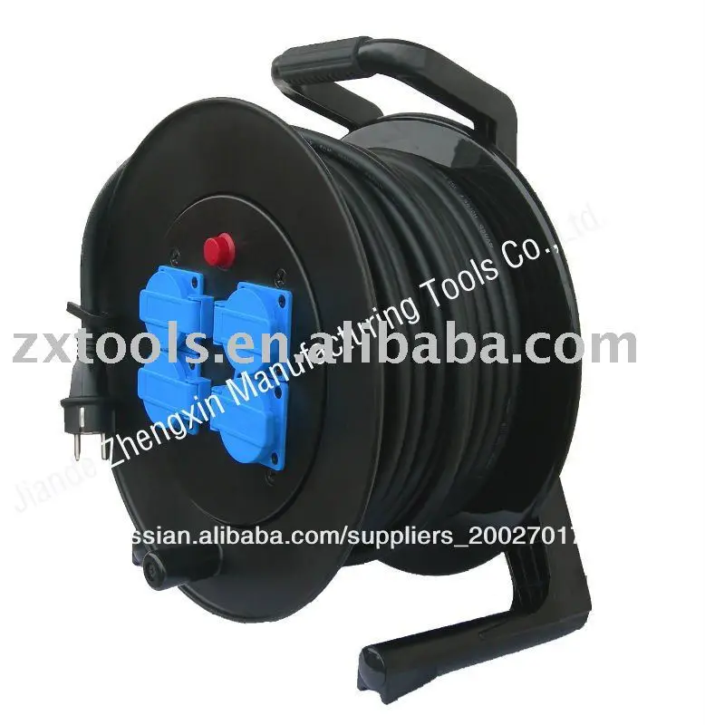 мощность выдвижным расширенный шнуров и кабелей катушка электрического
