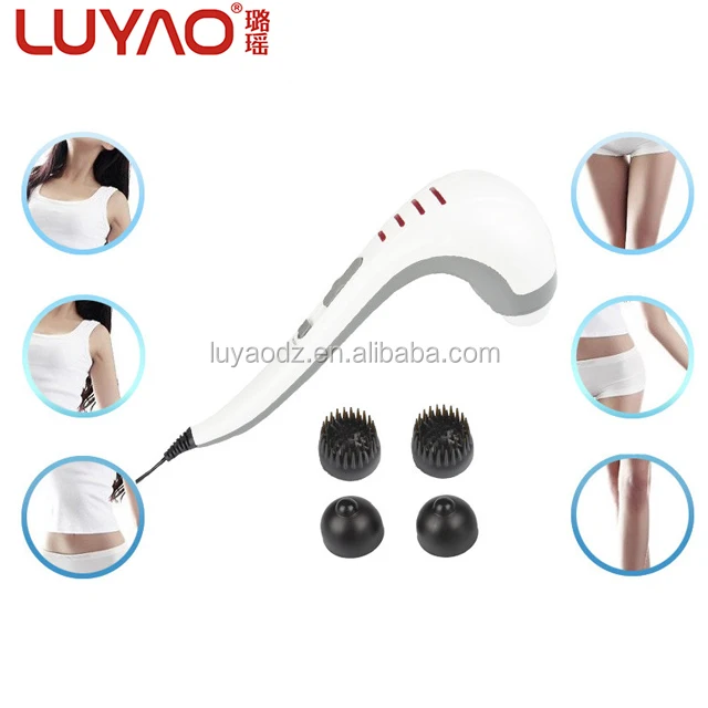 LY-627A 2019 hot amazon dual head vibrator the best device for the back massage electronic massage device