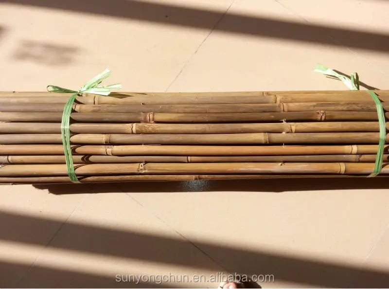 Large indonesia philippines sale panel Decorative natural roll up fencing agricultural stake diameter dry bamboo poles
