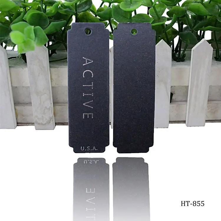 
Custom wholesale cheap price quality folded paper printing clothing teen lingerie jeans hair hang tag brand logo clothes tag 