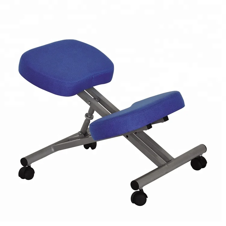 
Steel Frame Posture Correction Positive Swivel Drafting Office Ergonomic Knee High Quality Kneeling Chair 