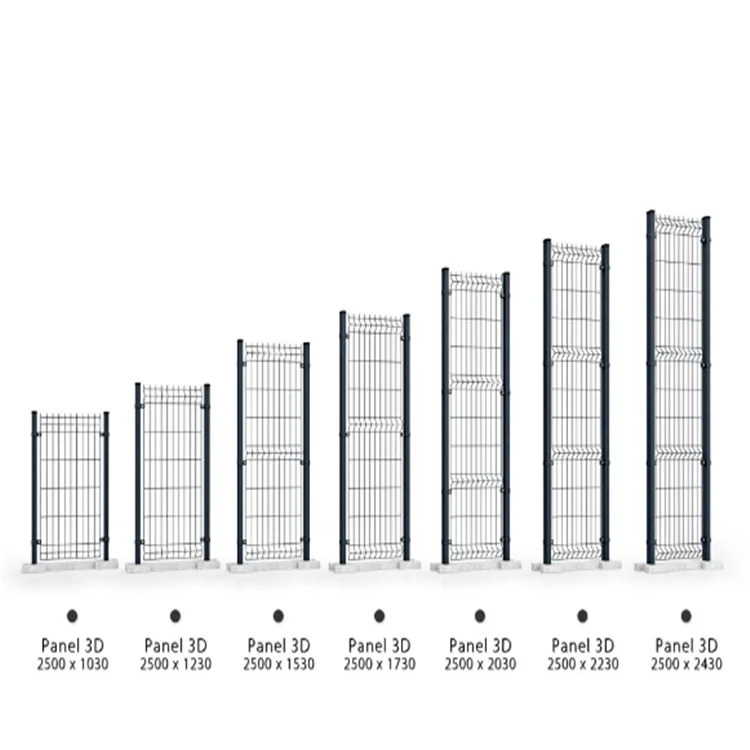 Ограждение горячая распродажа горячеоцинкованная 3D Изогнутая сетка забора