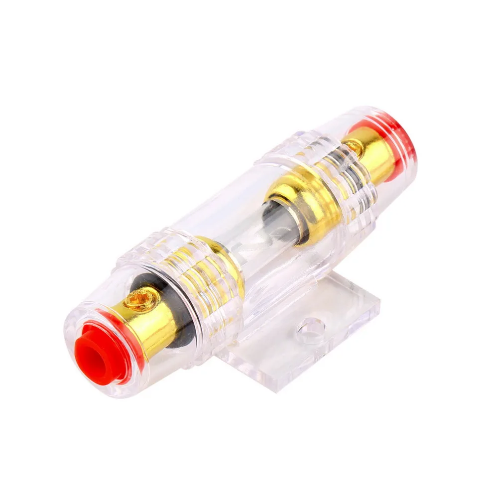 1500W Car Audio Wire Wiring Amplifier Subwoofer Speaker Installation Kit 8GA Power Cable 60 AMP Fuse Holder Free Shipping~