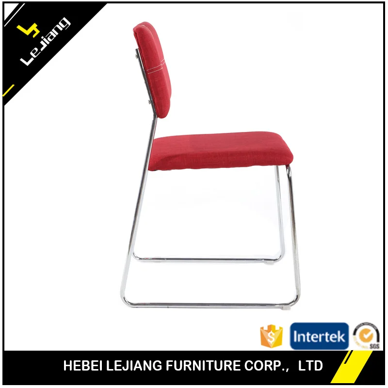 Элегантная мода недорогие обеденный стул с тканью