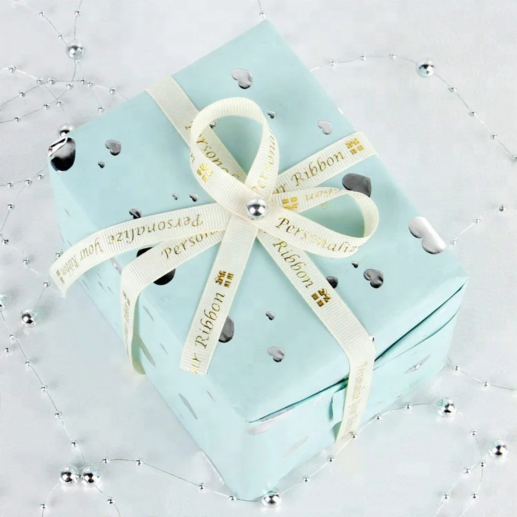 Customised Color Elegant Shiny Gold Foil Print Gift Packaging Wrapping Paper