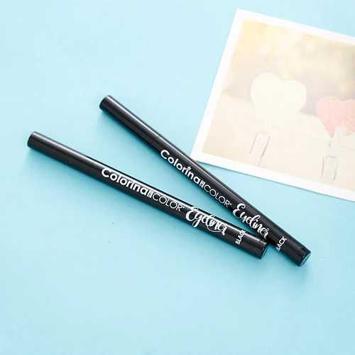 OEM Private Logo Label Wholesale Makeup Cosmetic Waterproof Liquid Natural Black Halal Vagan Eyeliner Pencil 36 hour eye liner