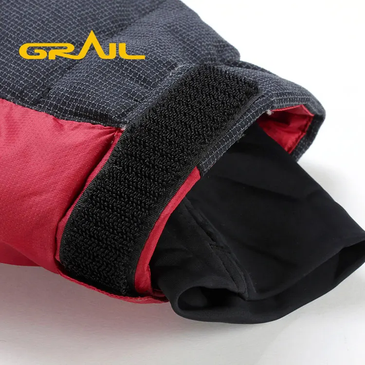 Wholesale windproof thick snow down clothing winter waterproof ski jacket mens