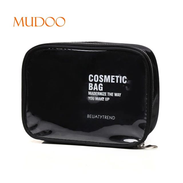 WHOLESALE PU WOMEN LARGE CAPACITY WATERPROOF ZIPPER STORAGE BAG COSMETIC BAG MAKEUP BAG HANDBAG