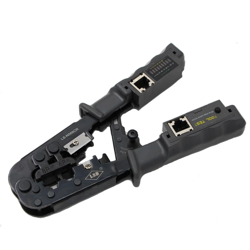 Network Tool Test crimping tool for UTP and STP cables multifunction tool with crimping,cutting and stripping