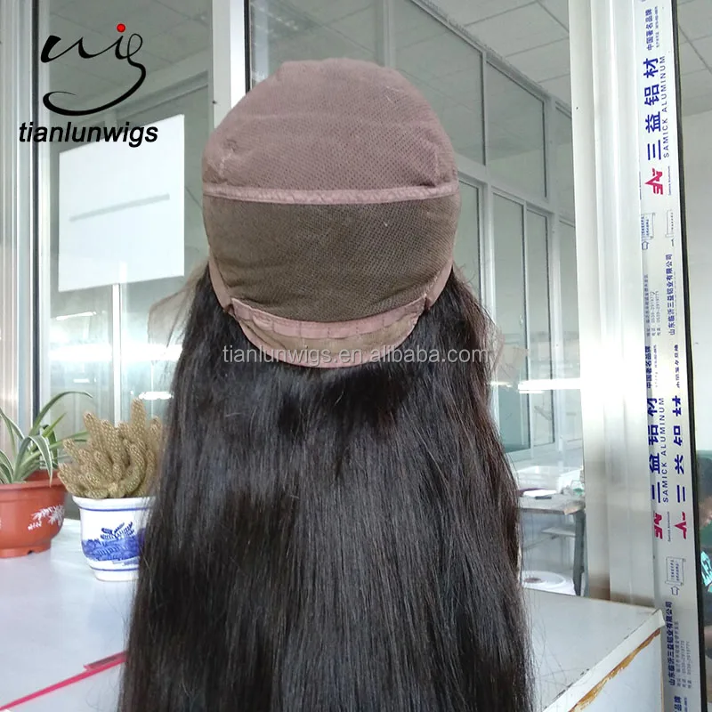
Cheap Bleached Knots 28 Inch Unprocessed Silky Straight Wave Style and Wig Type Brazilian Full Lace Wigs Lace Front Wig 