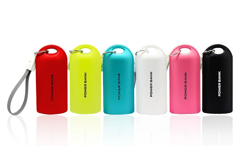 
Keychain Rechargeable Power Bank For Iphone Android 5200mAh 