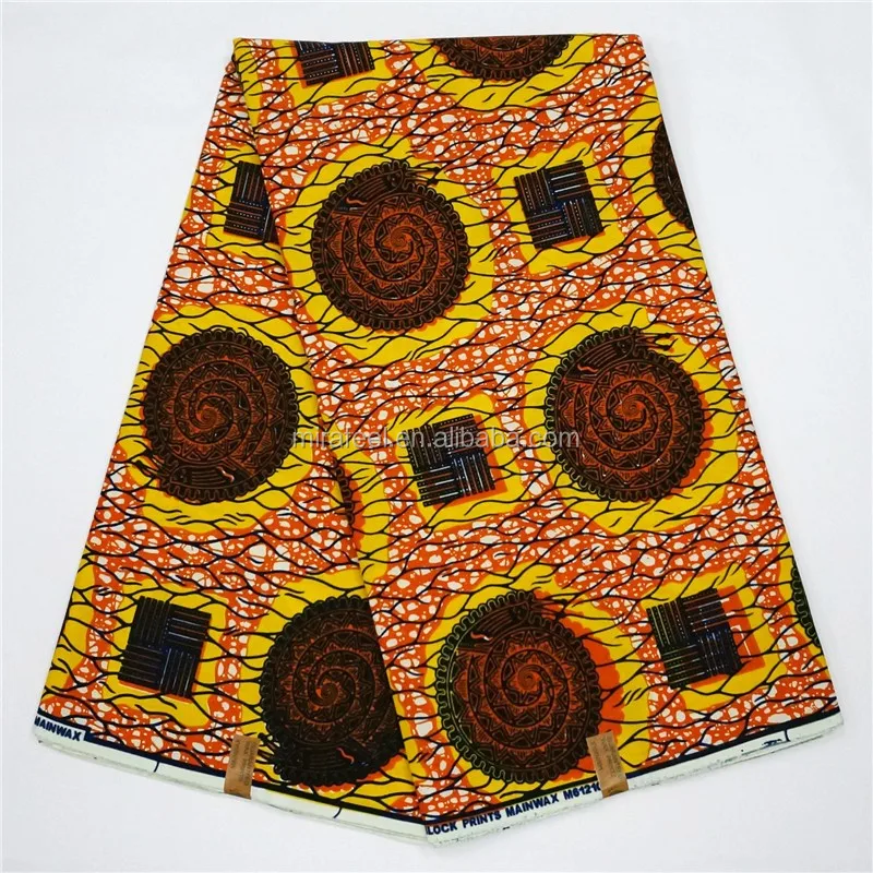 
print fabric wholesale veritable wax block prints fabric China supplier 