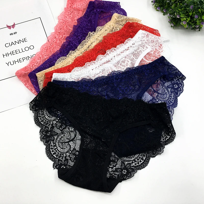 515 Customized Women Transparent Lace g String Amazing Quick Dry Ladies Bikini Panties Brief Lingerie Japan Girls Sex Underwear
