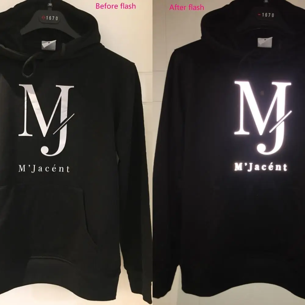 Светоотражающая наклейка для одежды