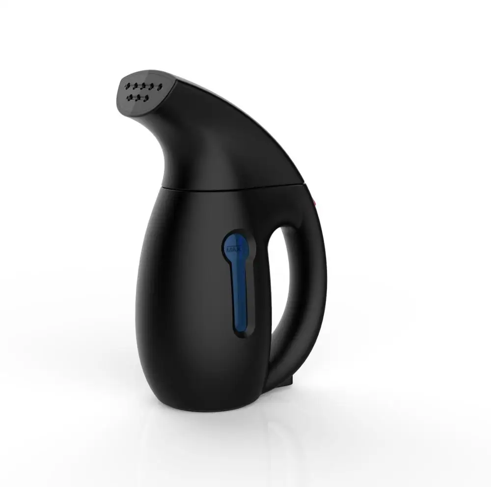 New small black hand held portable hot and cold clothing garment steamer brush cloths steamer industrial steam iron