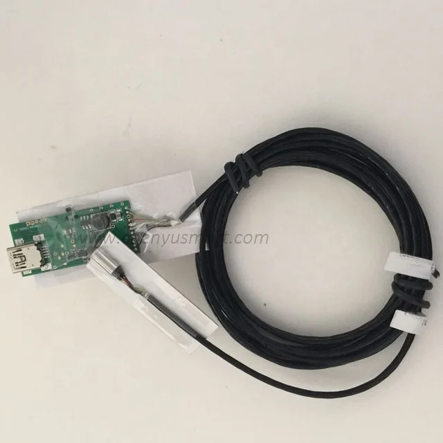 Diameter 1.1mm Miniature medical endoscope module 120degree FOV Optical Fiber light source TV output