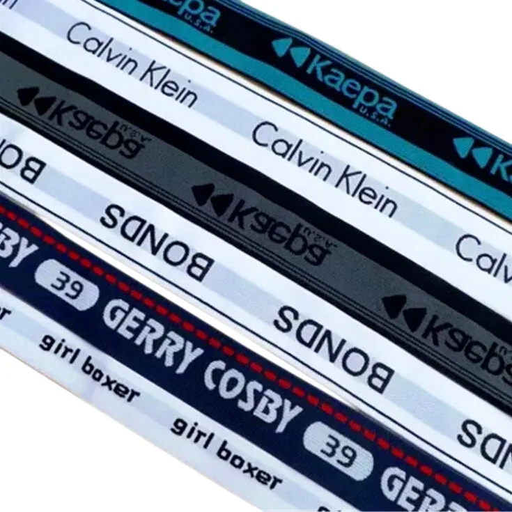 Custom Textile Spandex Elastic Band For Underwear