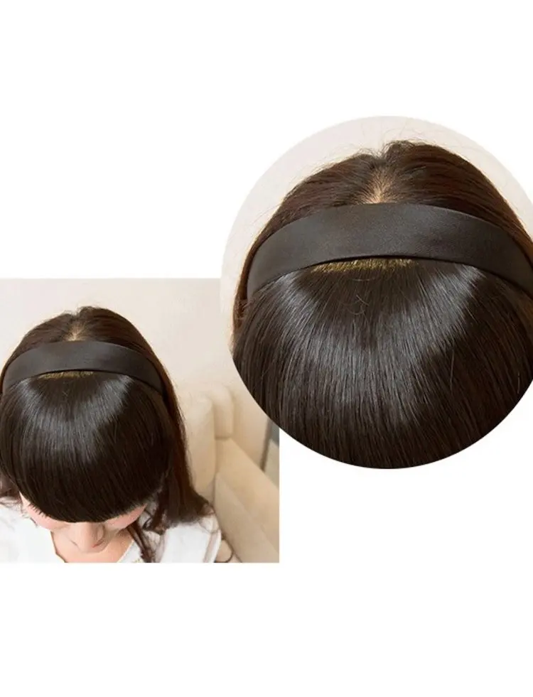
Synthetic Headwearing hair front piece headband bangs 