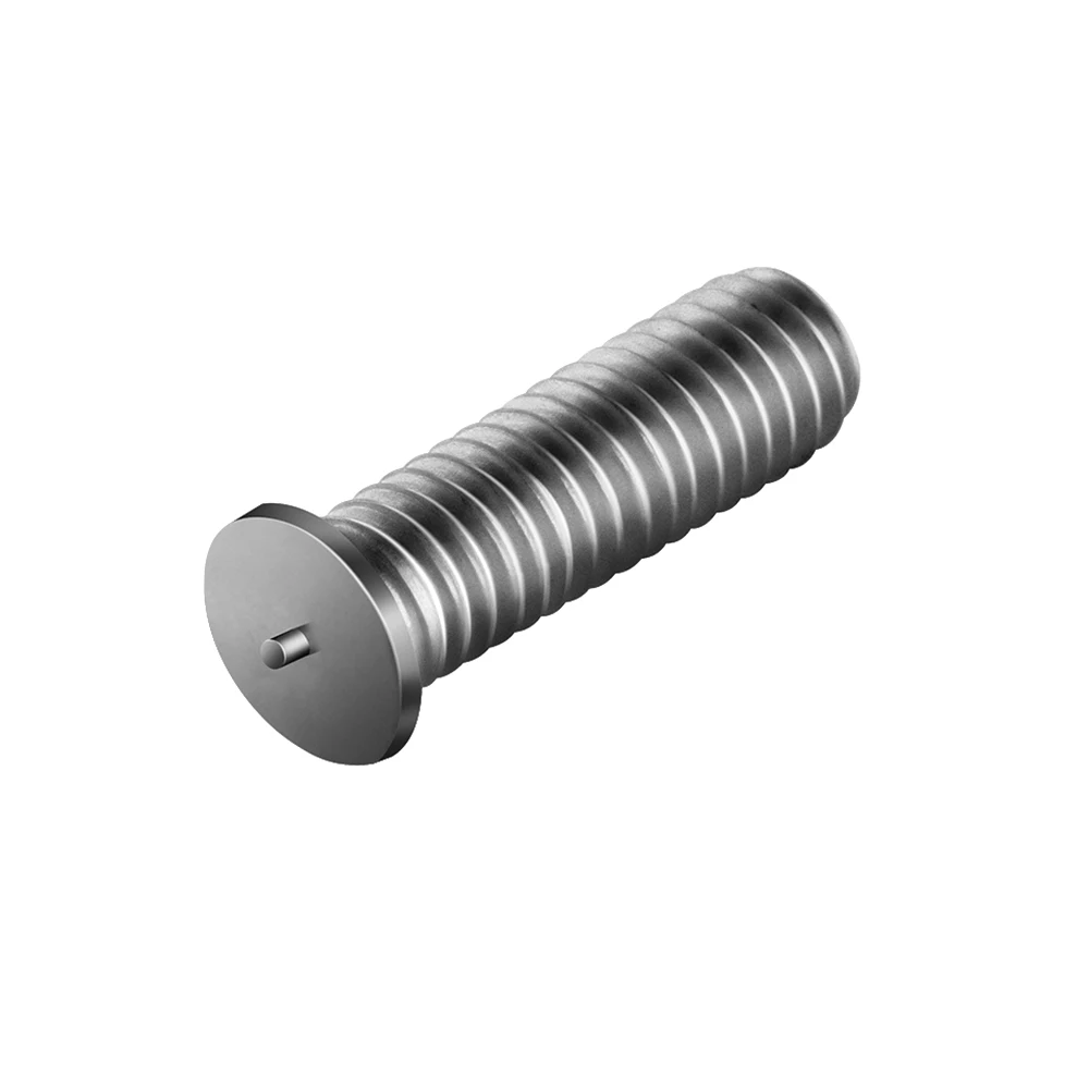 
ISO13918 capacitor discharge external thread steel copper plated weld stud 