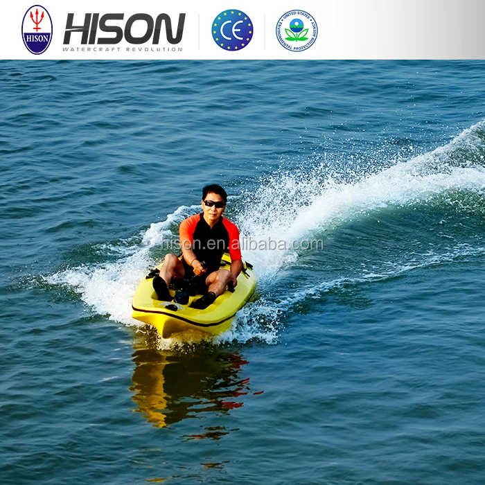 Economical Hison Fishing Boat Jet Engine Powered Kayak Haswing Leisure Fishing Kayak Boat