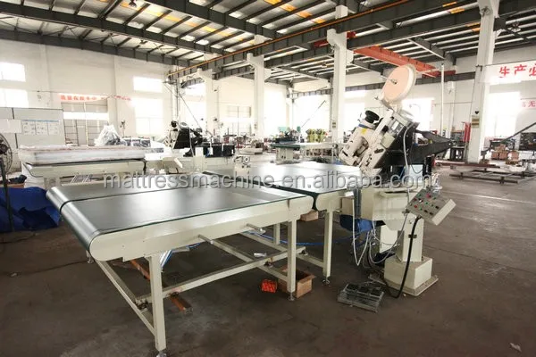 Chain Stitch Auto-Flipping Tape Edge Mattress Machine