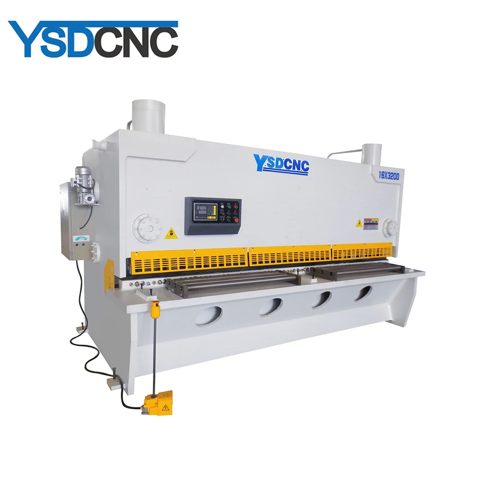 CNC automatic hydraulic plate shearing machine with Bosch Rexroth hydraulic system