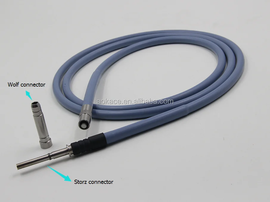 Professional Endoscopy 4mm * 3m New Fiber Optical Cable Light Cable Compatible Storz Wolf