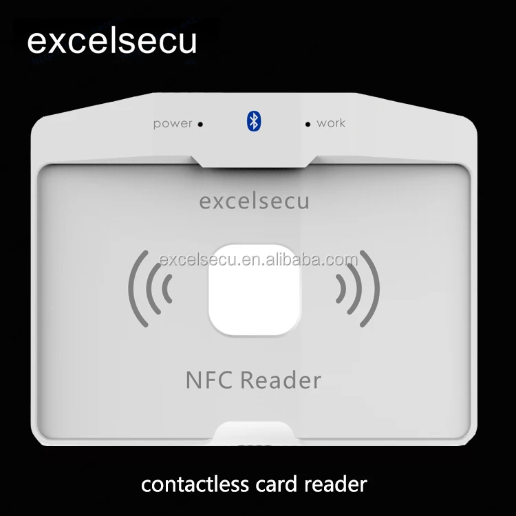 Портативный Мини-считыватель Смарт-карт беспроводной RFID ID Card Contact Reader Touch