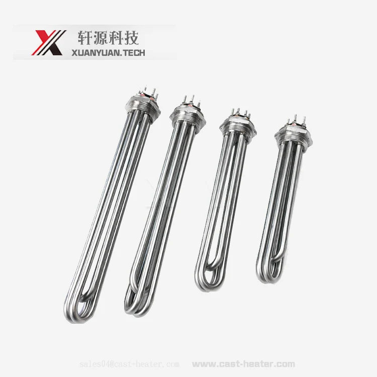 Электрический нагревательный элемент 6KW ULWD, водонагреватель с фланцем