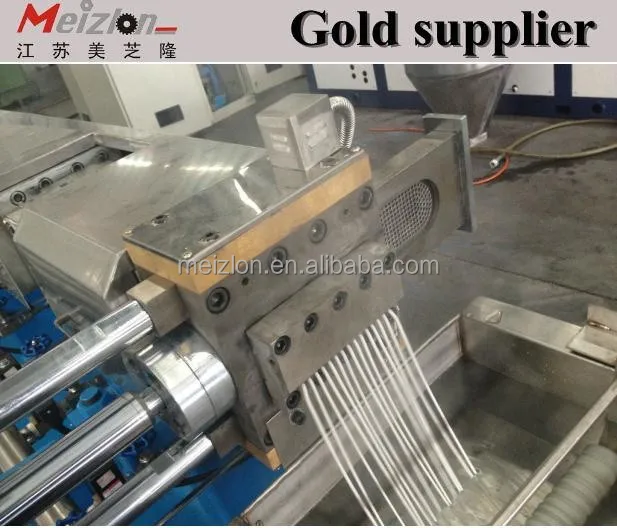 Plastic screw extruder machine for reinforced glass fibres & carbon fibres/plastic granules machine for PP PBT ABS PA PC PET