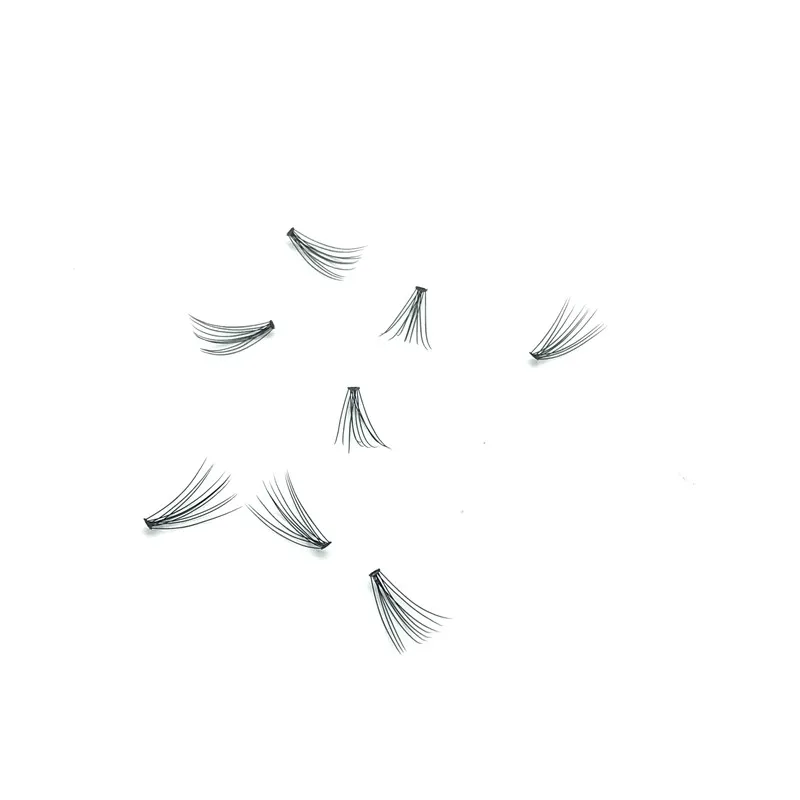 
60pcs individual eyelash extension cluster bundles false eyelash extension tray 