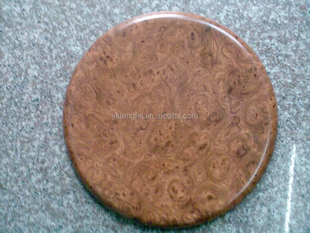 
Wooden coffee round table, marble looking table top set, verzalit dinner table 