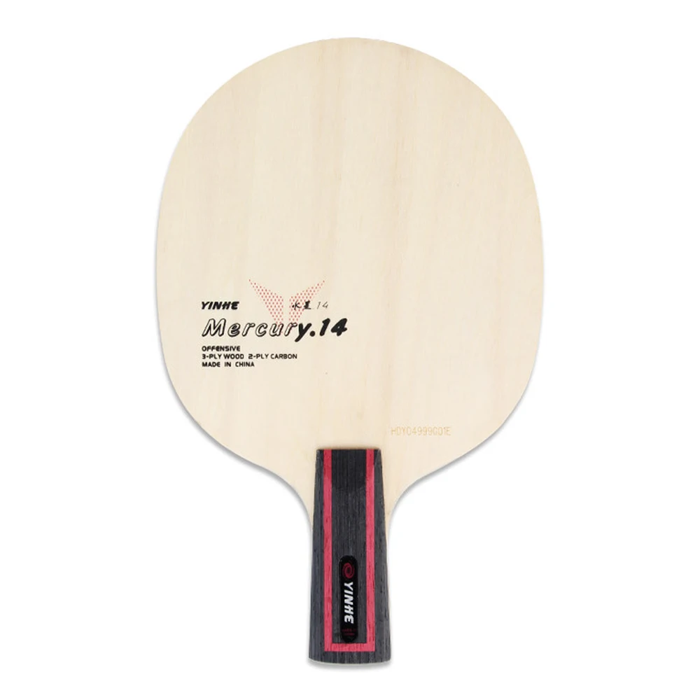 Углеродная летучая мышь Yinhe Y14 для пинг-понга, Классическая конструкция, лезвие для быстрой атаки настольного тенниса