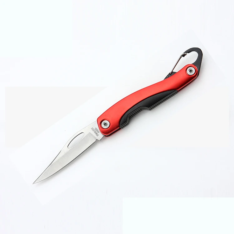 free sample cost effective give away carabiner pocket knife