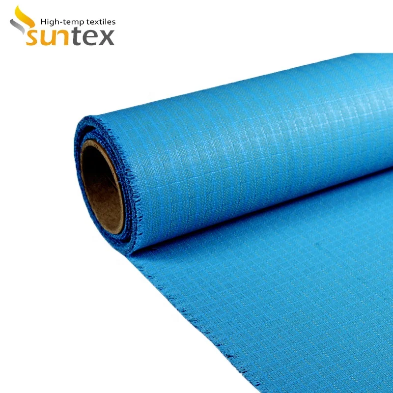 Suntex Silicone Coated Fireproof Insulation Glassfiber Cloth
