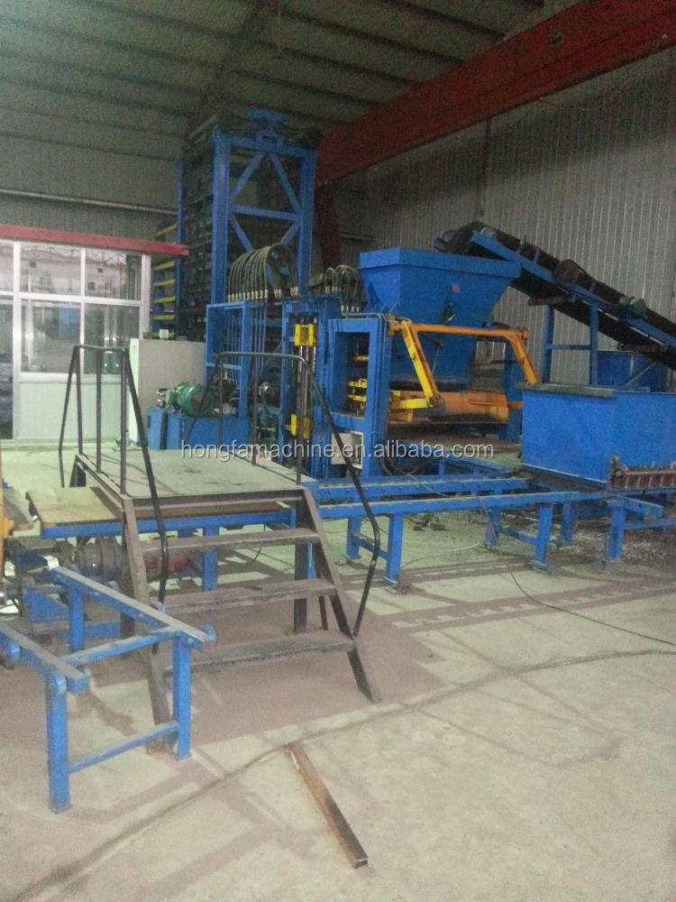 Qt10-15 Fully Automatic Insulation Concrete Block Production Line Cure System Featuring PLC Motor Core Automatic Finger Cart